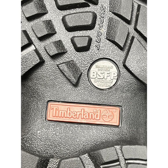 Timberland Women 9.5 Brown Leather Lace Up Ankle Boots Hiking ACT Active comfort - Picture 10 of 10